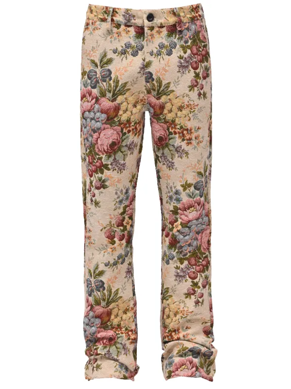 Flare Tapestry Pants - Botanic sold by reputation studios