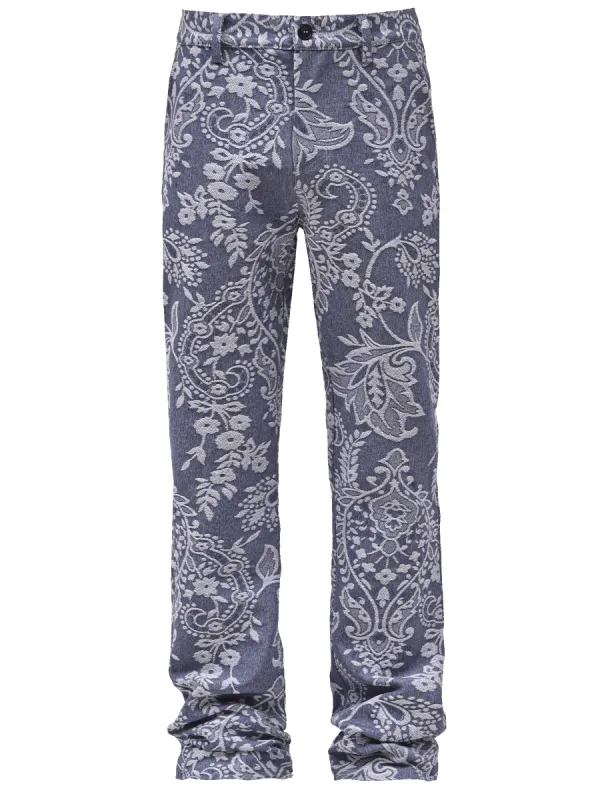 Flare Tapestry Pants - Floral | Parallel