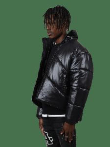 Puffer Jacket - Black sold by reputation studios