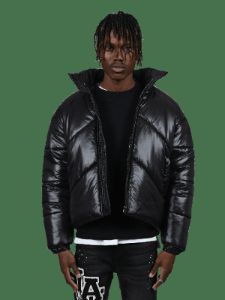 Puffer Jacket - Black sold by reputation studios