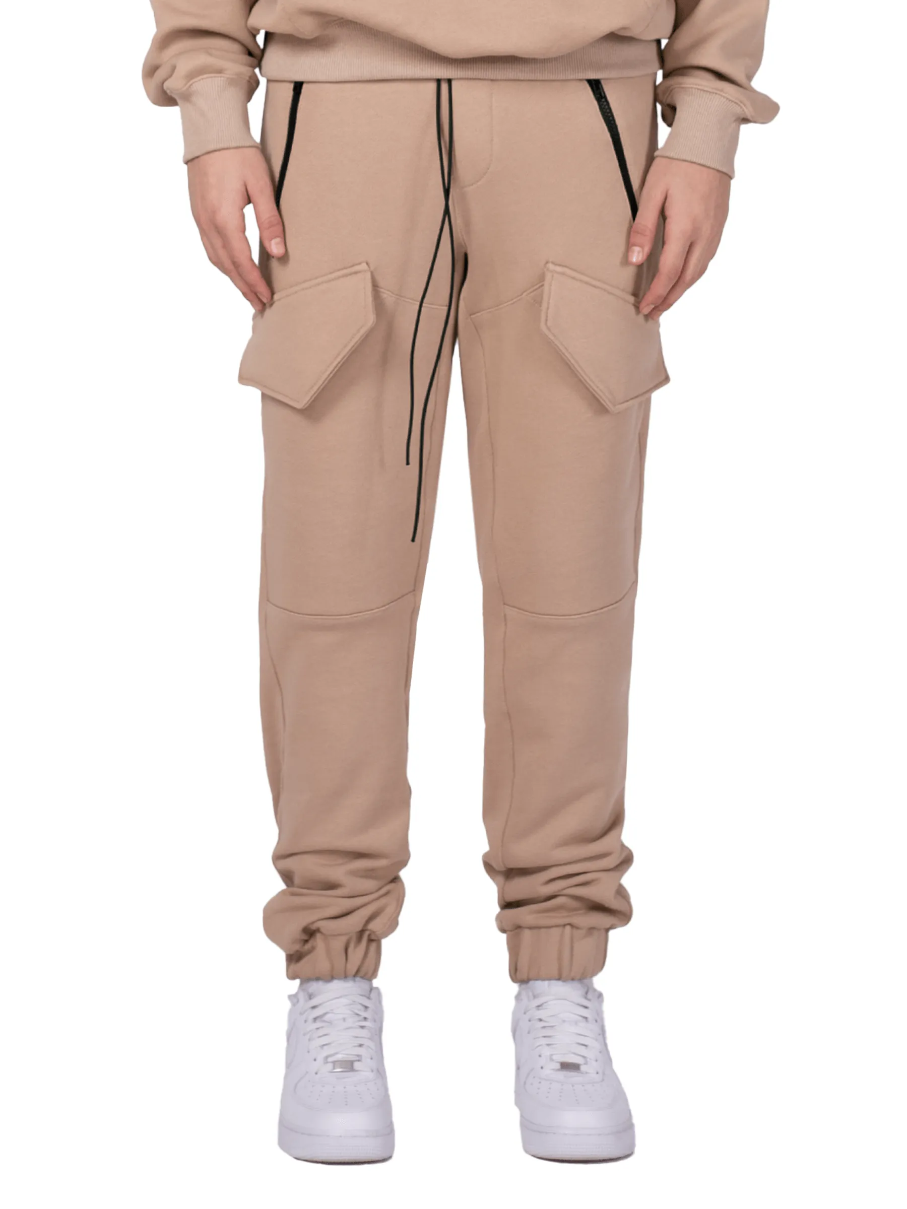 Front Pocket Sweatpants - Sand sold by reputation studios product image thumbnail 2