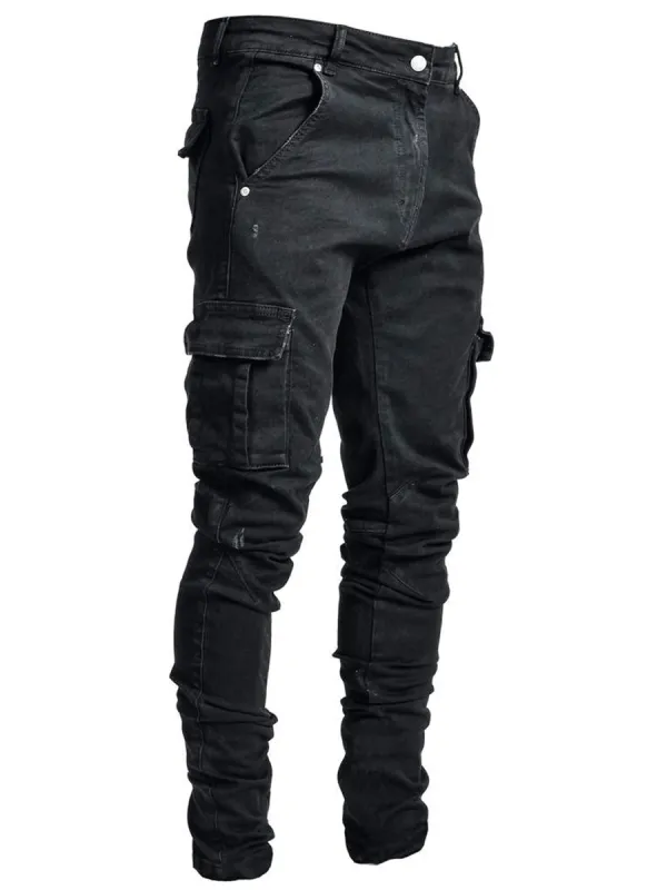 Cargo Denim - Black sold by reputation studios