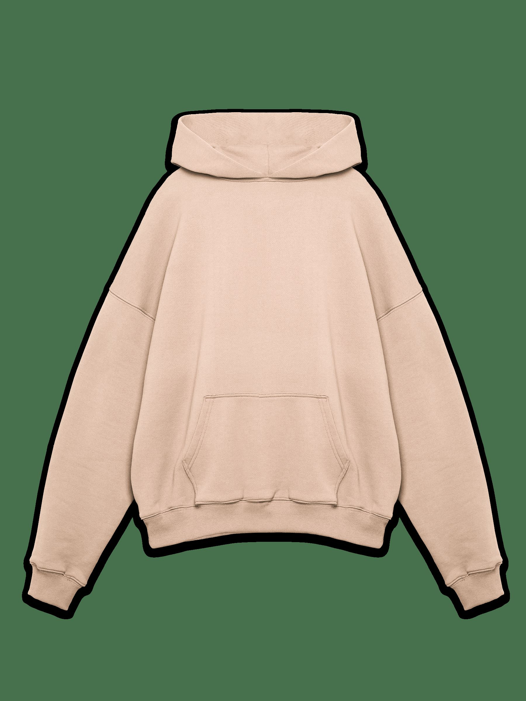 Earth Tone Hoodie - Sand sold by reputation studios