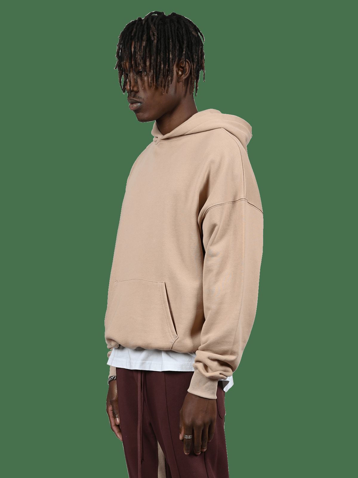 Earth Tone Hoodie - Sand sold by reputation studios product image thumbnail 3
