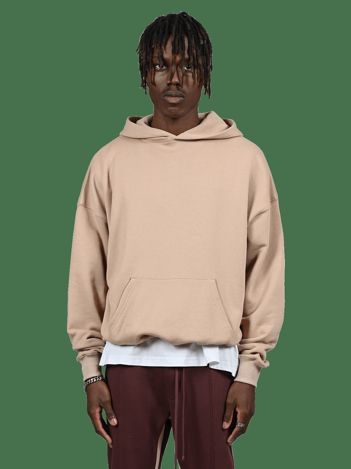 Earth Tone Hoodie - Sand sold by reputation studios product image thumbnail 2