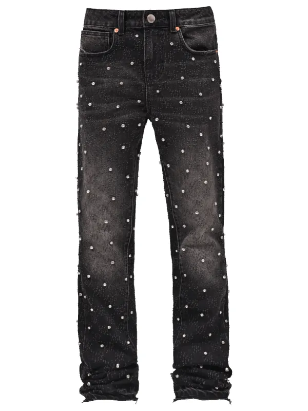 【oan】 Flit flare black denim QOA03093_1000x1000_crop_center