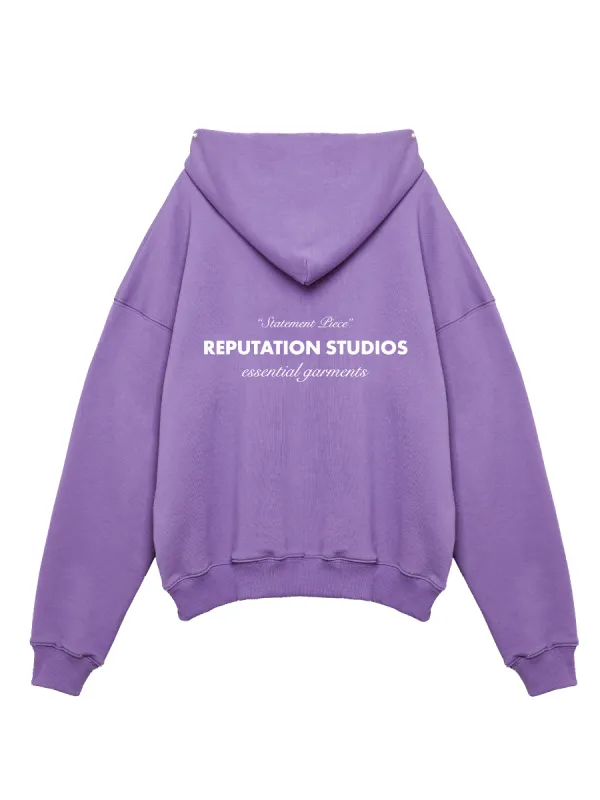 "Statement Piece" Hoodie - Lavender sold by reputation studios