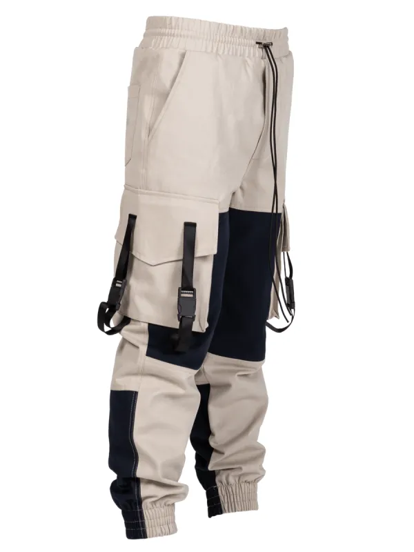 Tech Cargo Pants  - Stone sold by reputation studios
