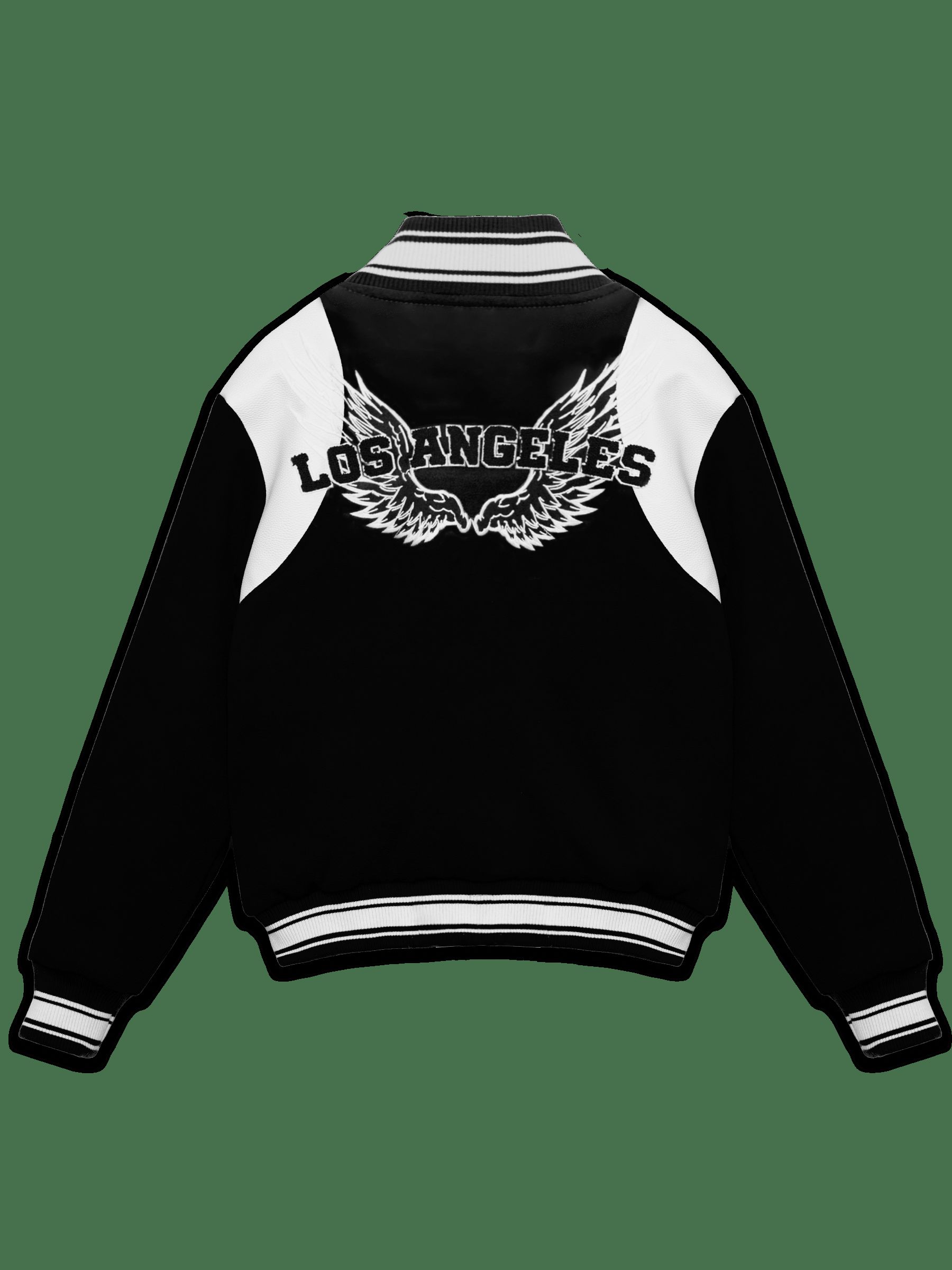 Varsity Jacket - Black sold by reputation studios product image thumbnail 2