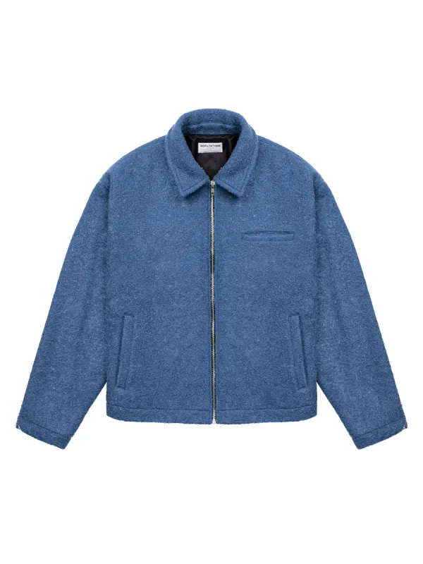 Cropped Jacket - Blue sold by reputation studios