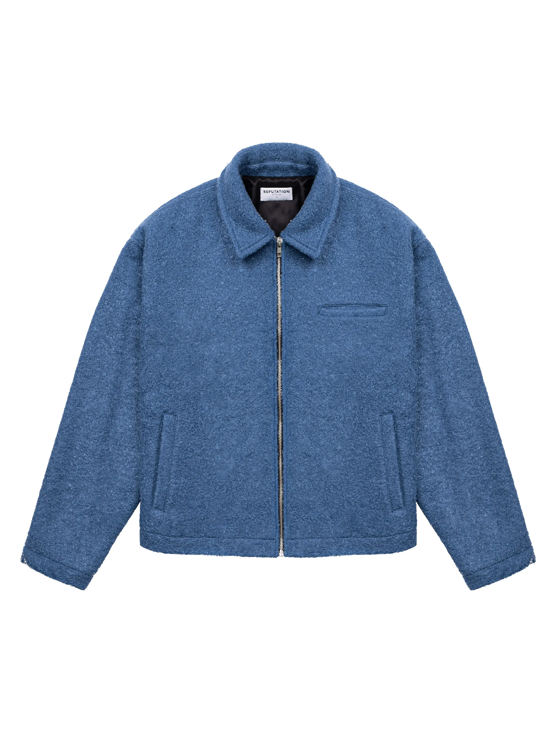 Cropped Jacket - Blue sold by reputation studios