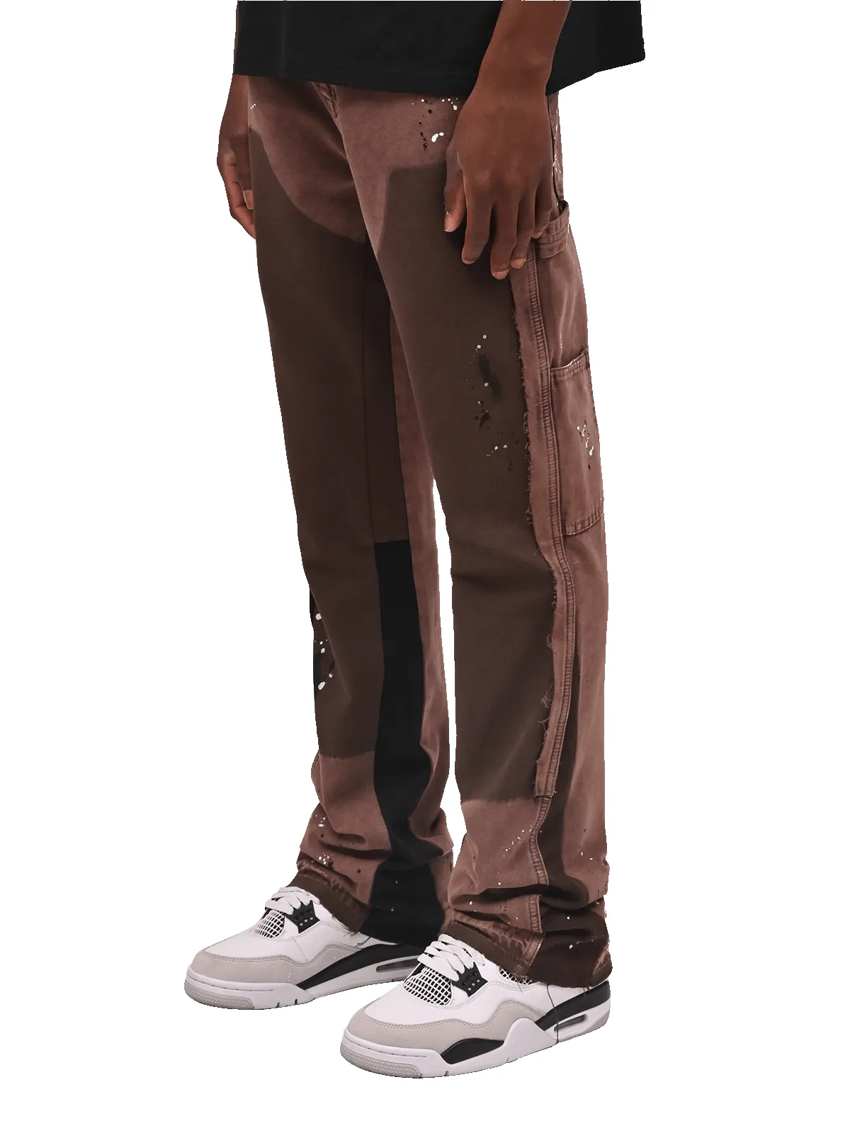 Flare Canvas Pants - Mocha sold by reputation studios product image thumbnail 3