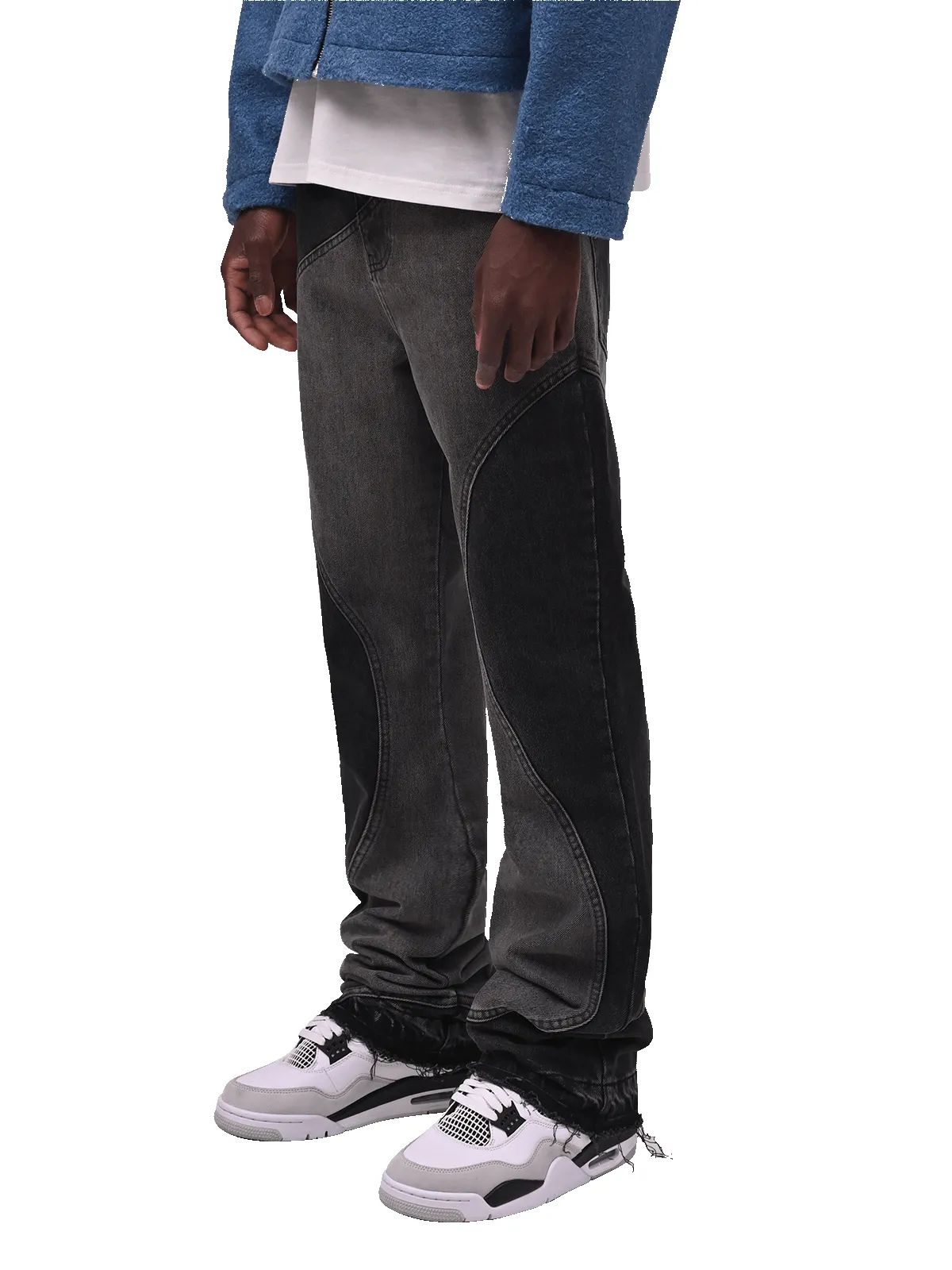 Wave Flare Denim - Black sold by reputation studios product image thumbnail 2