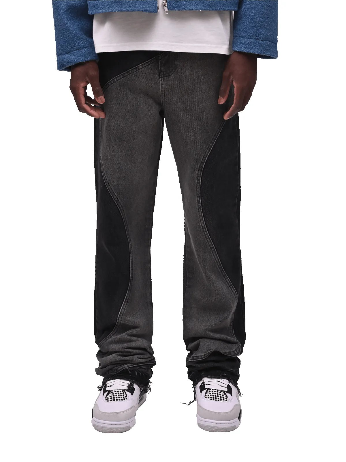 Wave Flare Denim - Black sold by reputation studios product image thumbnail 3
