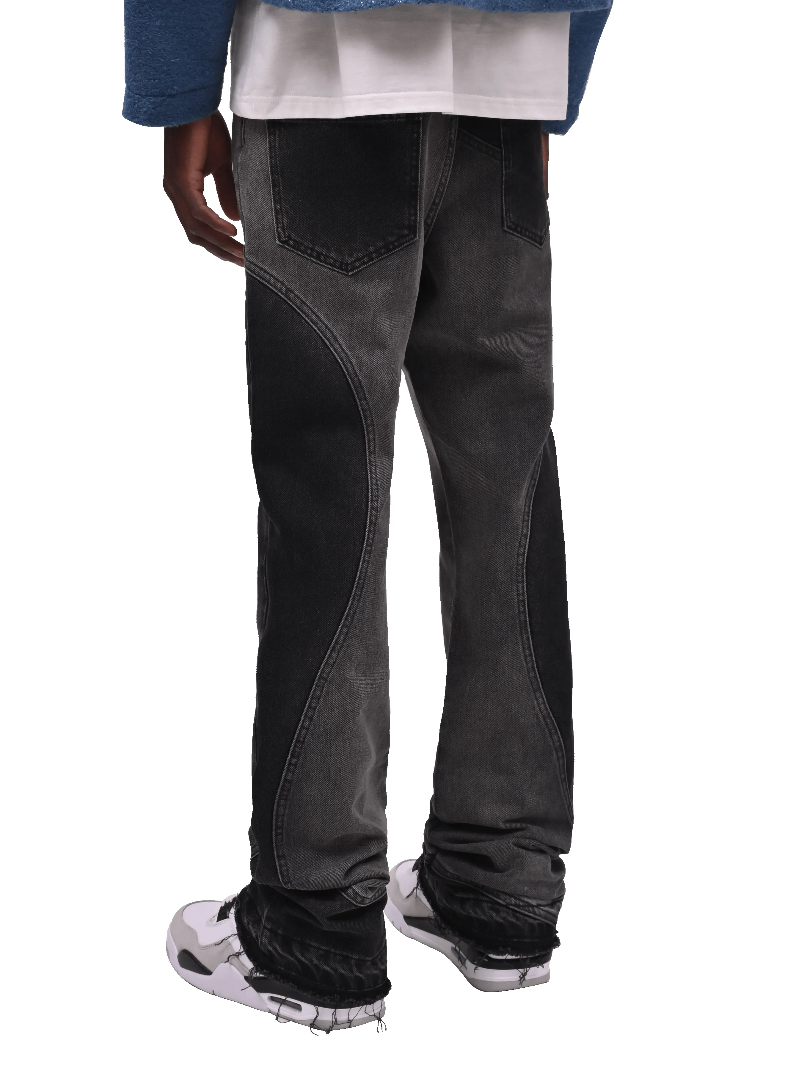 Wave Flare Denim - Black sold by reputation studios product image thumbnail 4