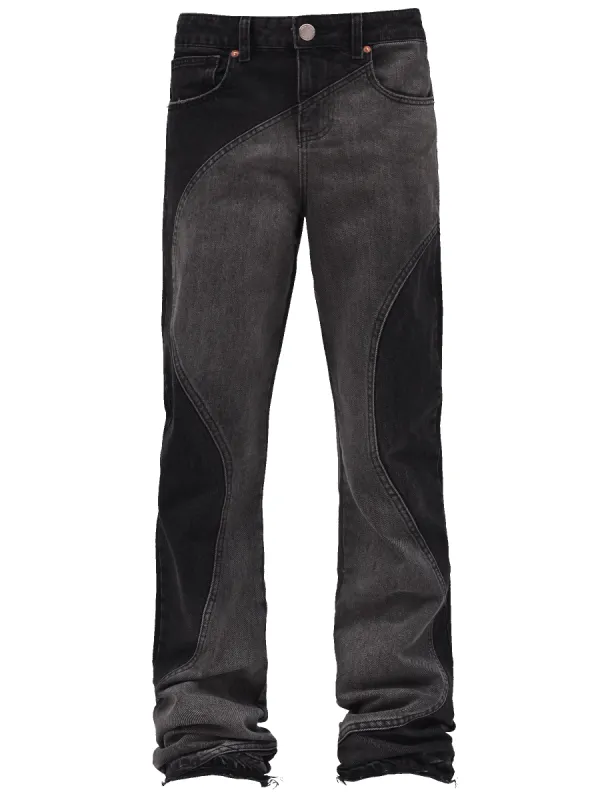 Flare Painters Denim - Black | Parallel