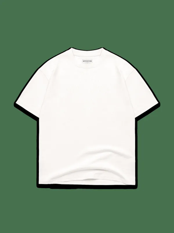 Essential Tee - Off White sold by reputation studios