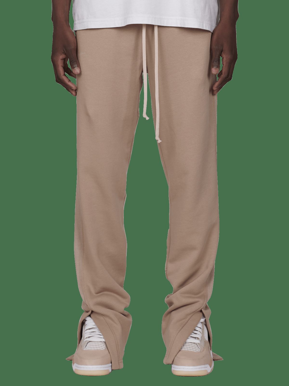 Split Sweatpants - Sand sold by reputation studios product image thumbnail 2