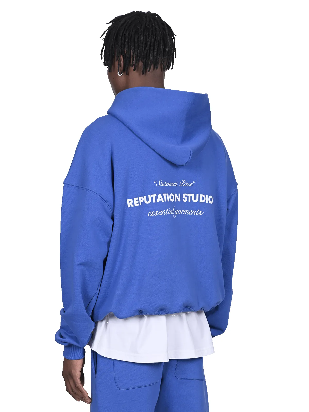 "Statement Piece" Hoodie - Royal Blue sold by reputation studios product image thumbnail 5