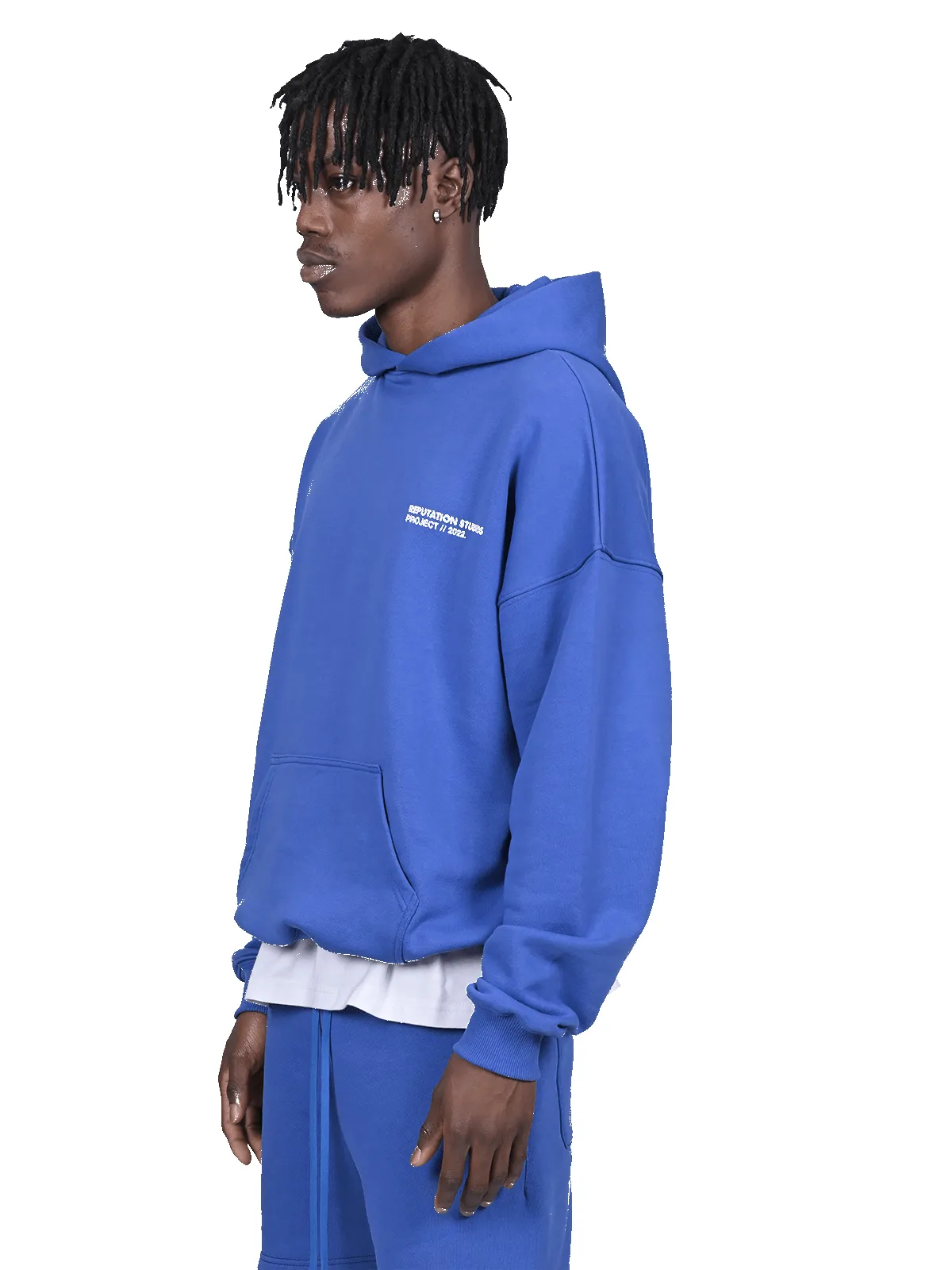 "Statement Piece" Hoodie - Royal Blue sold by reputation studios product image thumbnail 4