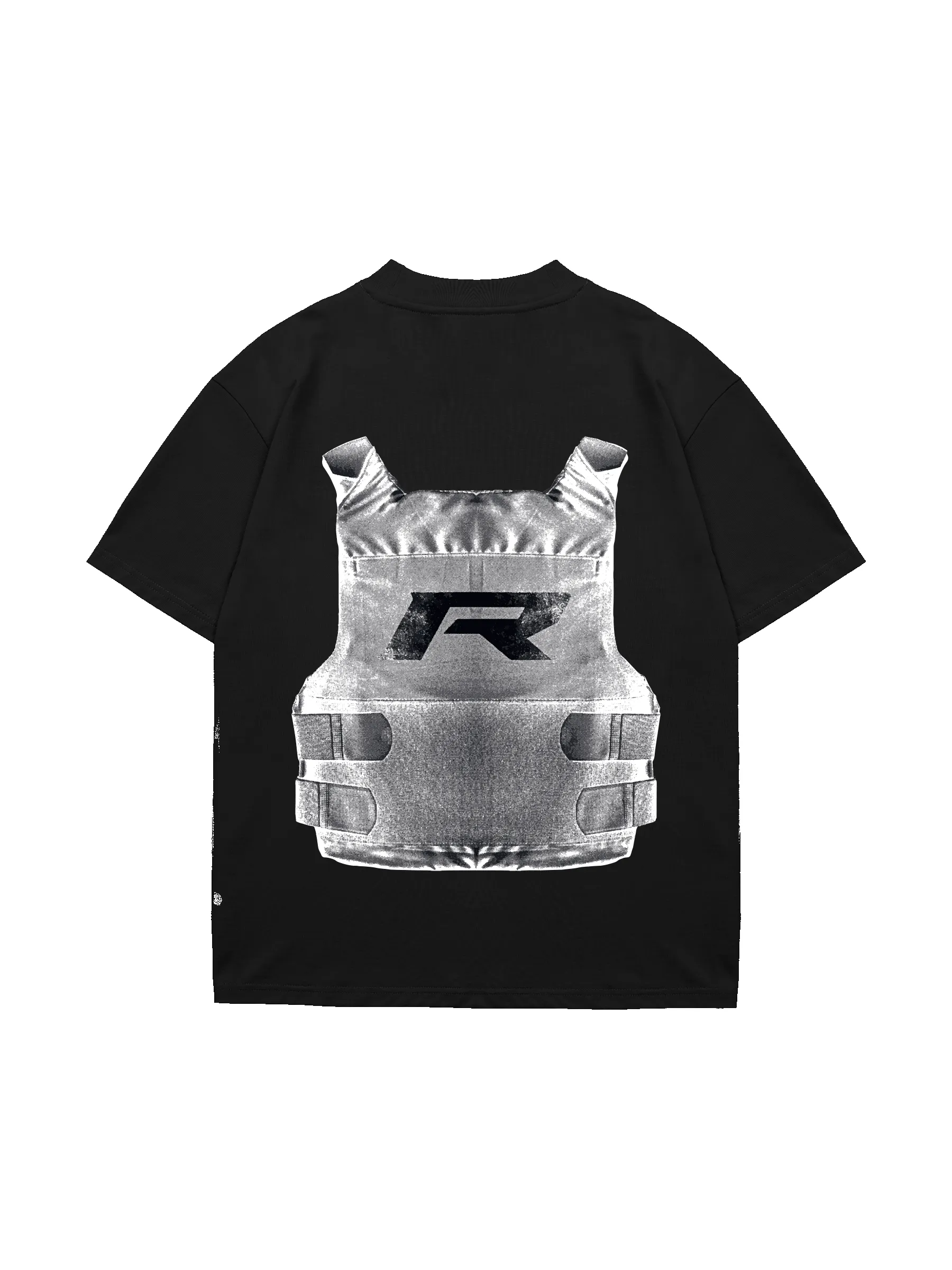 Bulletproof Vest Tee - Black sold by reputation studios product image thumbnail 2