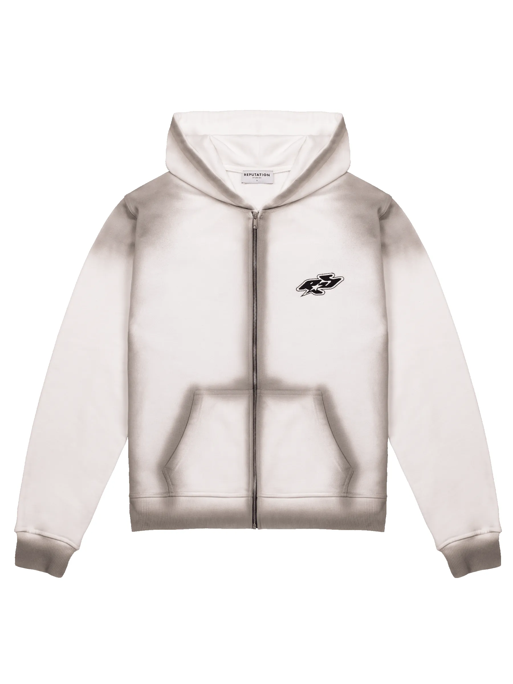 Y2K Zipper Hoodie - Pearl sold by reputation studios
