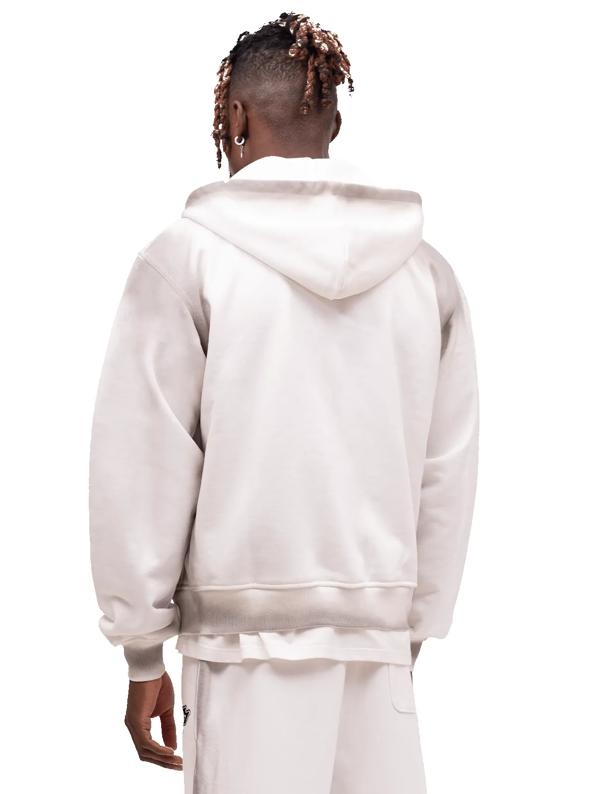 Y2K Zipper Hoodie - Pearl sold by reputation studios product image thumbnail 4