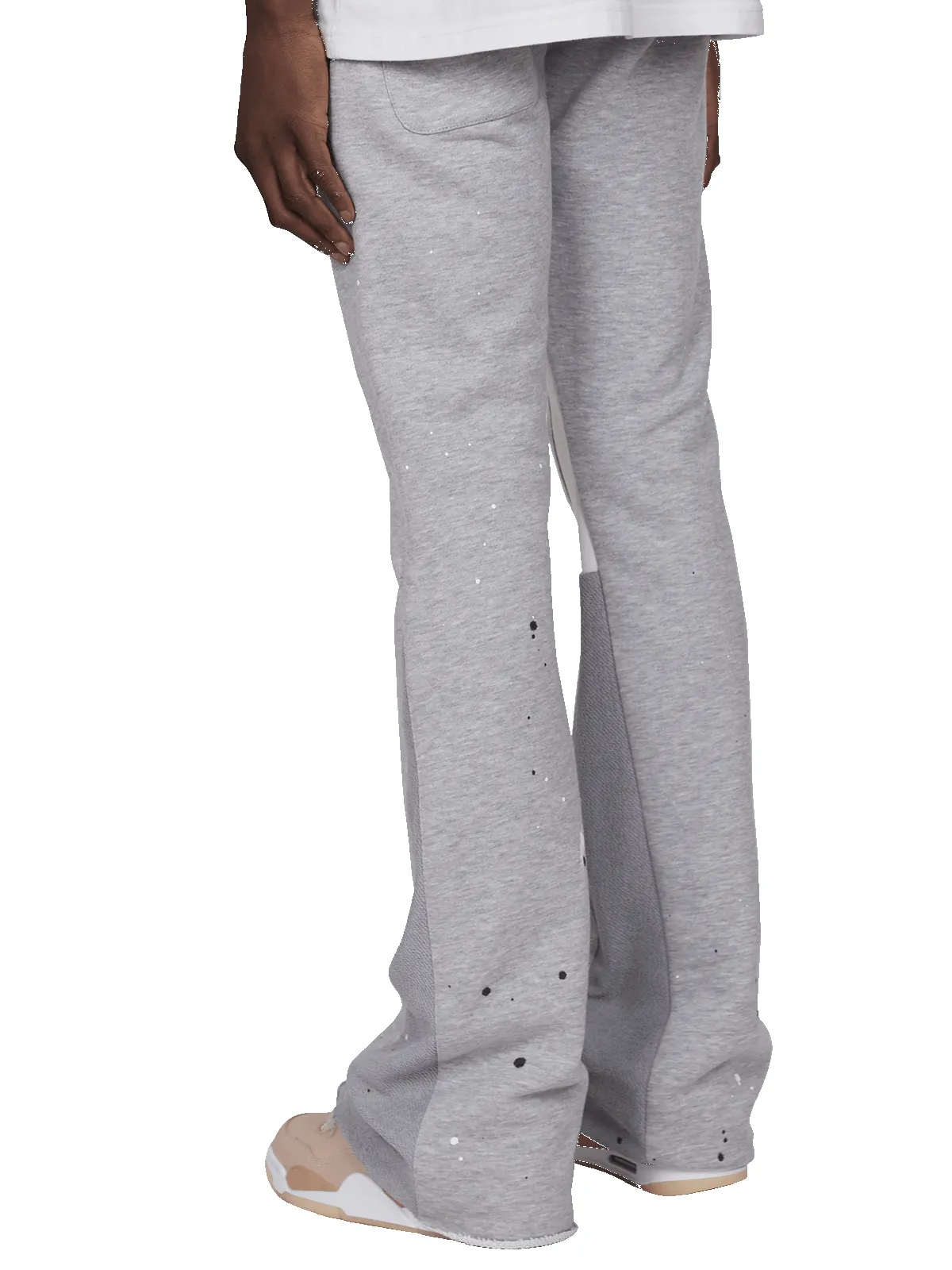 Flare Sweatpants - Grey sold by reputation studios product image thumbnail 4