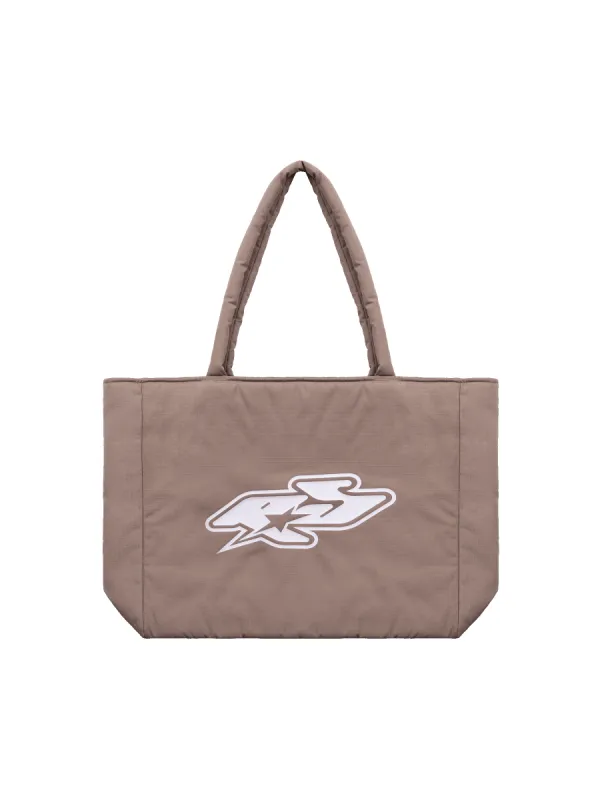 Y2K Tote Bag - Taupe sold by reputation studios