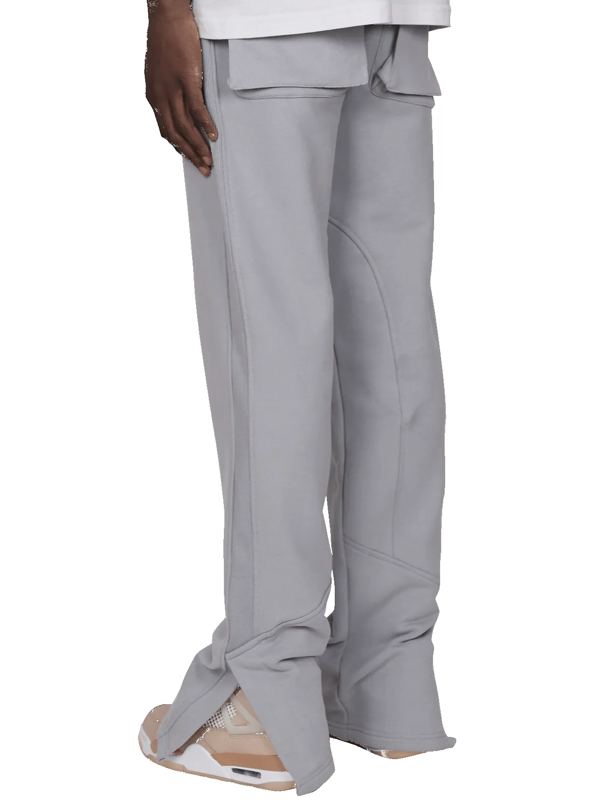 Split Sweatpants - Stone sold by reputation studios product image thumbnail 4