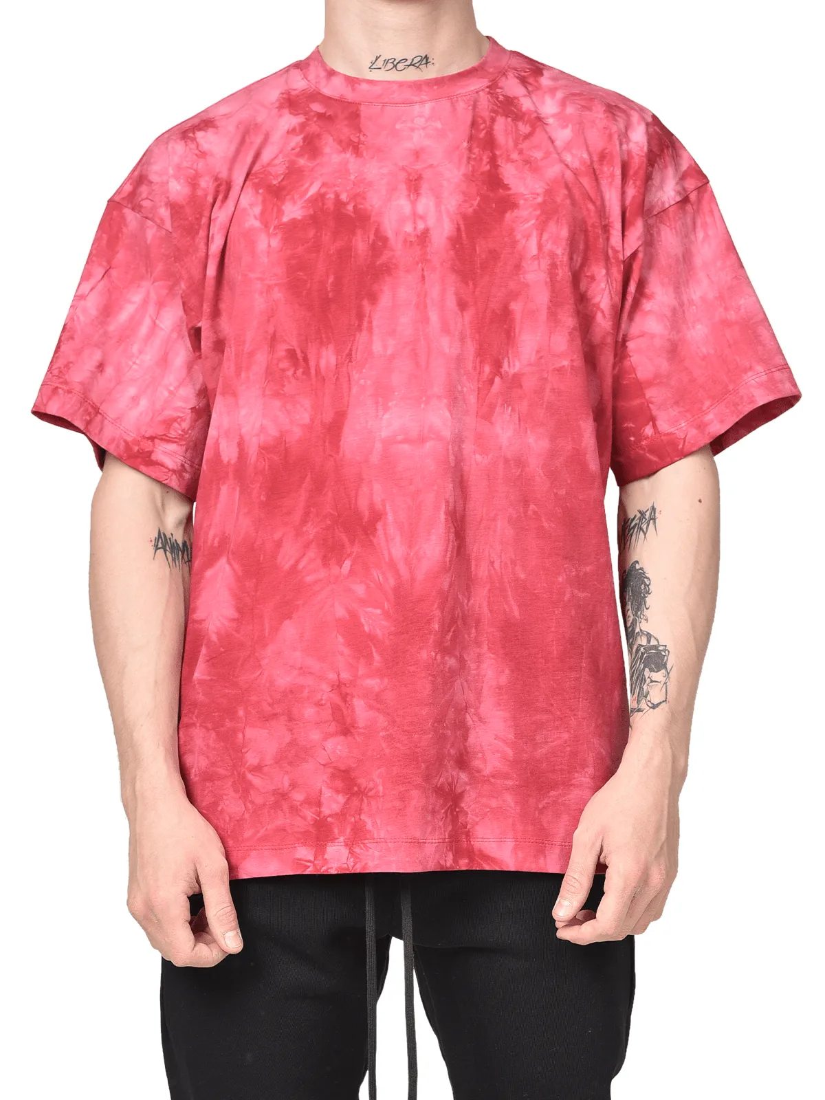 Tie Dye Tee - Red sold by reputation studios product image thumbnail 2