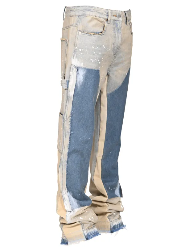 Flare Denim - Cream Wash sold by reputation studios