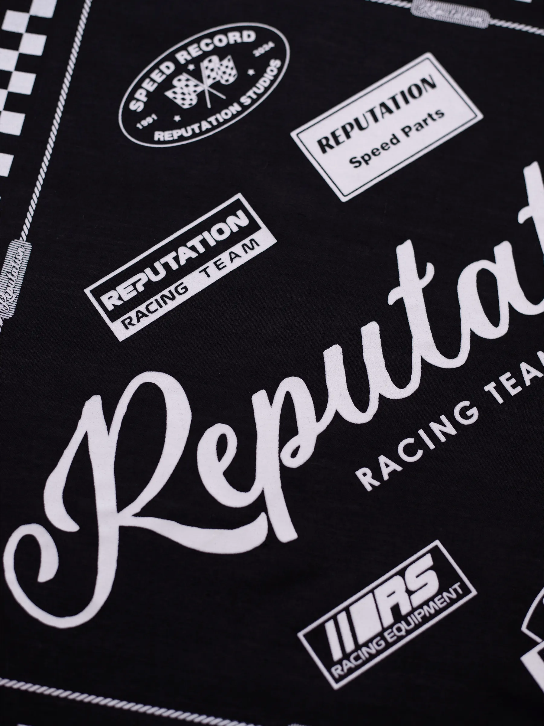 Moto Bandana - Black sold by reputation studios product image thumbnail 3