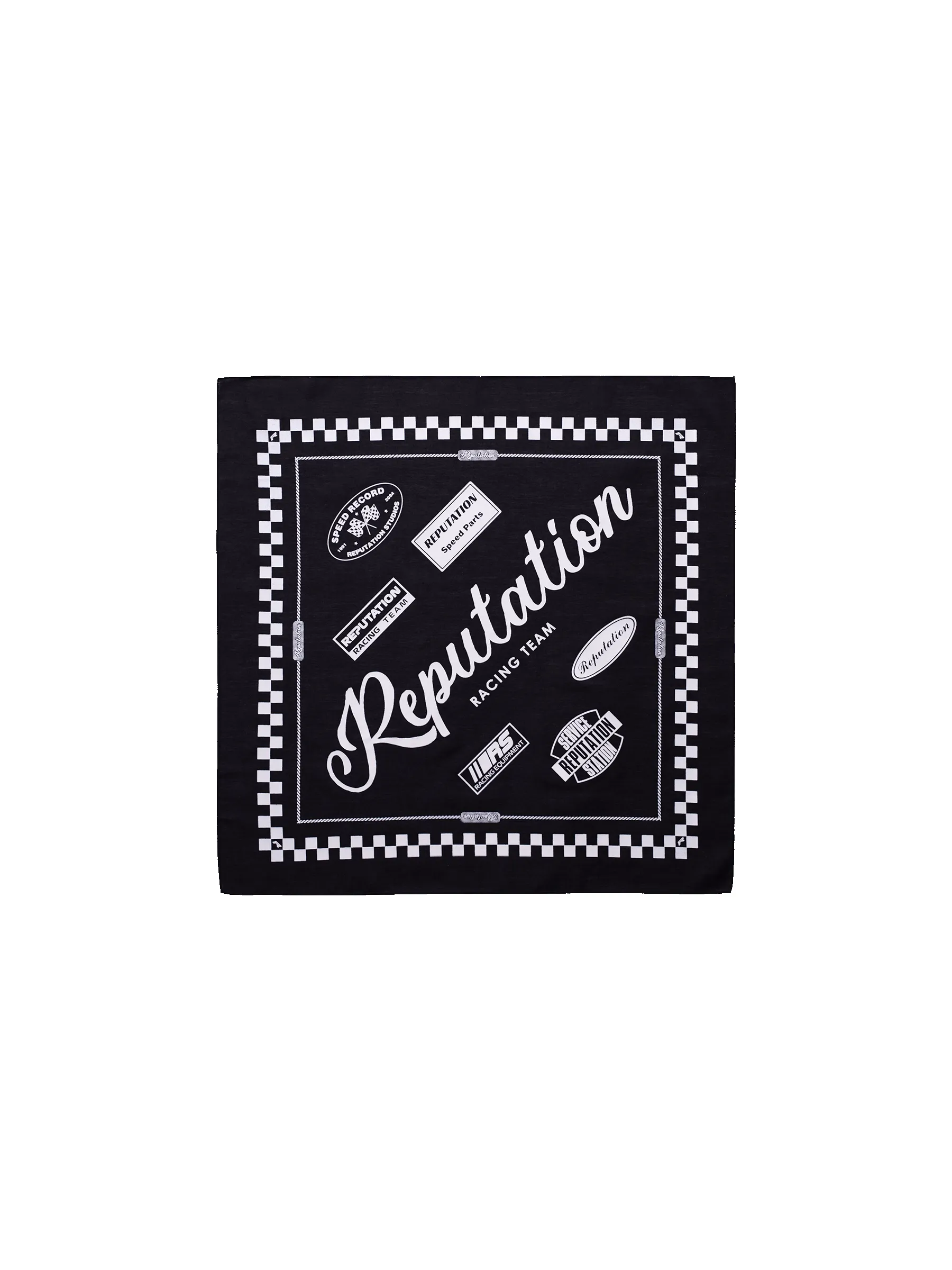 Moto Bandana - Black sold by reputation studios