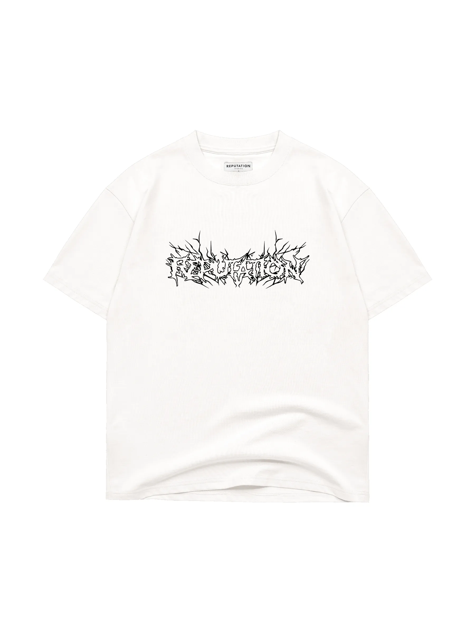 Grunge Tee - Vintage White sold by reputation studios product image thumbnail 2