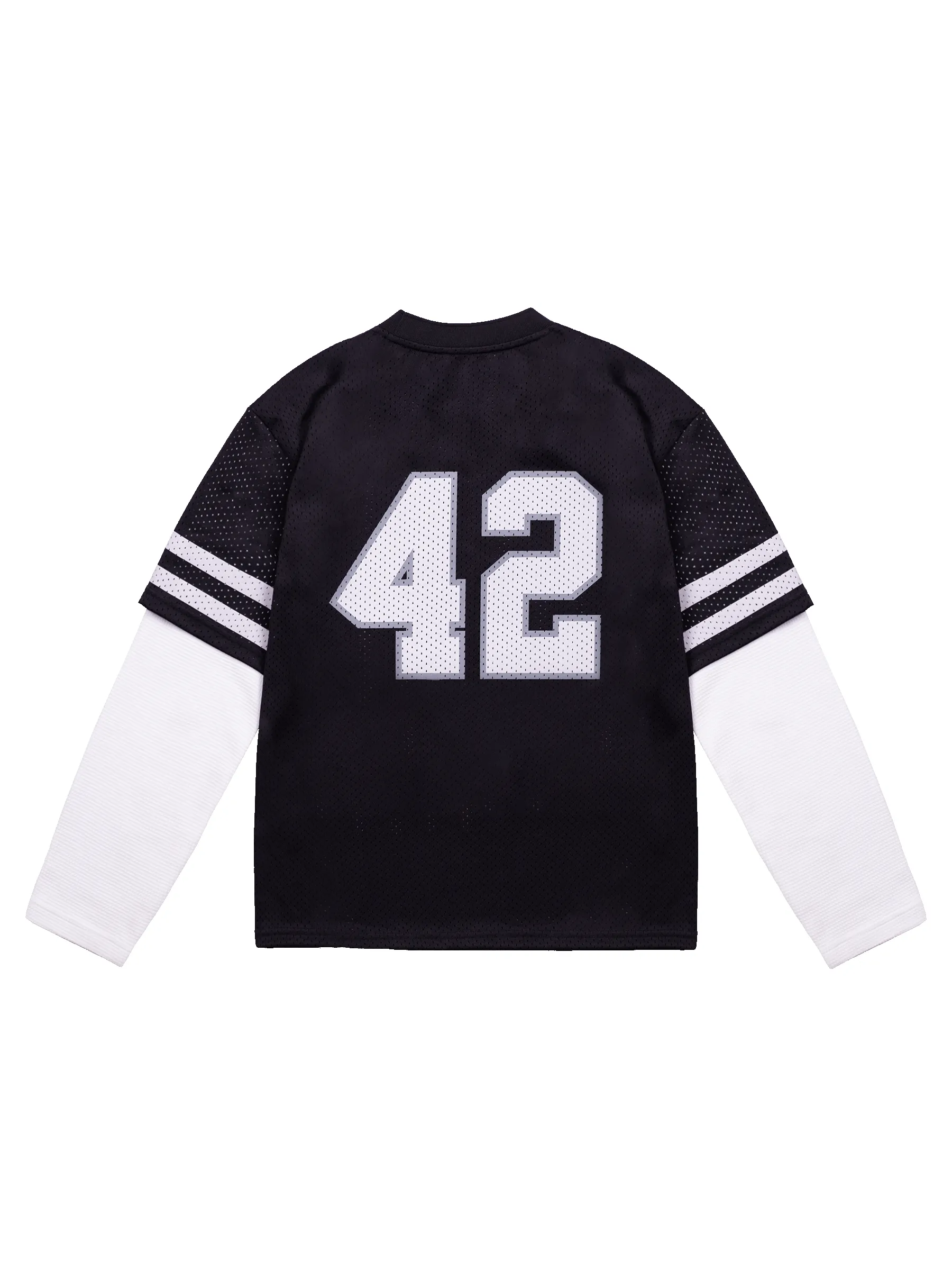 Mesh Layered Jersey - Black sold by reputation studios product image thumbnail 2