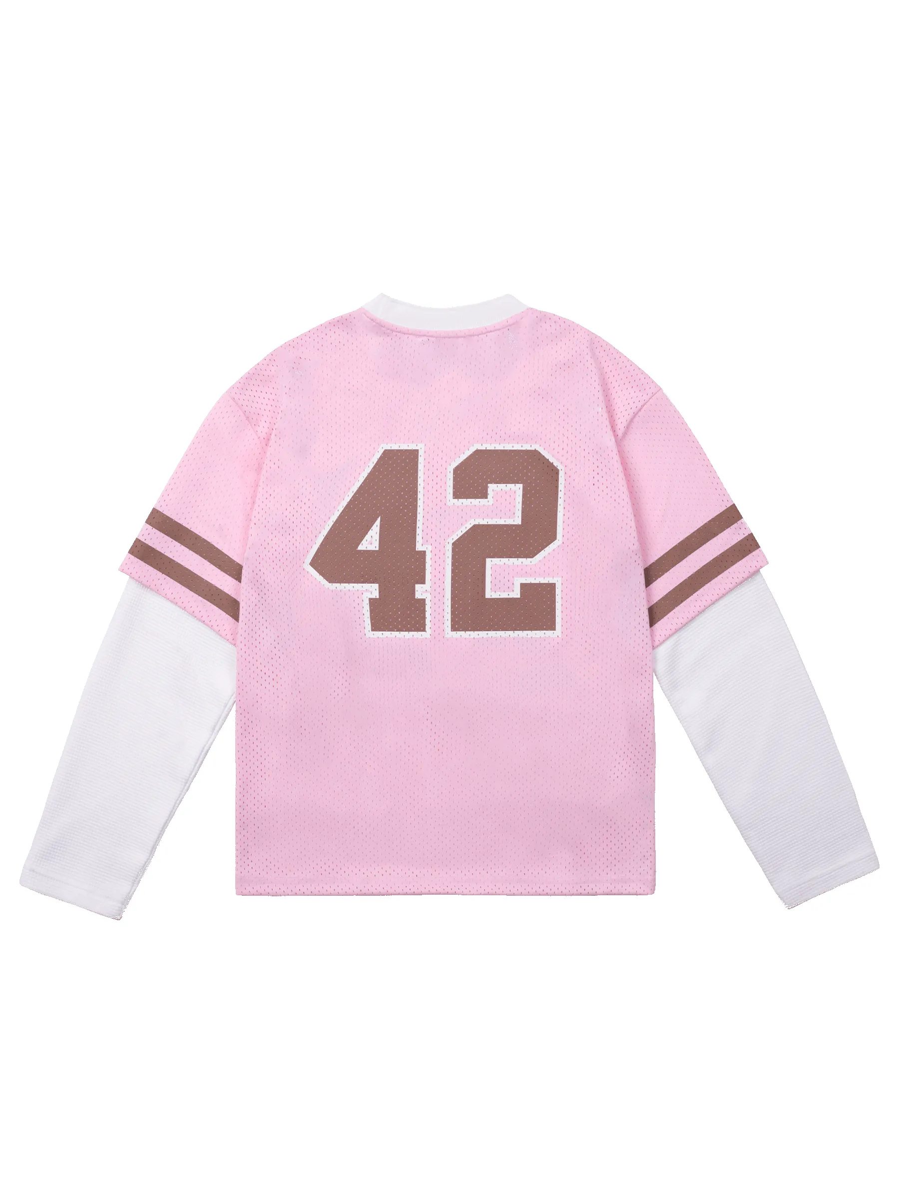 Mesh Layered Jersey - Pink sold by reputation studios product image thumbnail 2