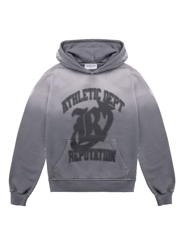 Athletic Dept Hoodie - Vintage Grey sold by reputation studios