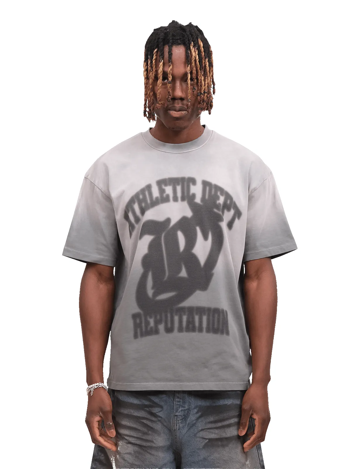 Athletic Dept Tee - Vintage Grey sold by reputation studios product image thumbnail 2