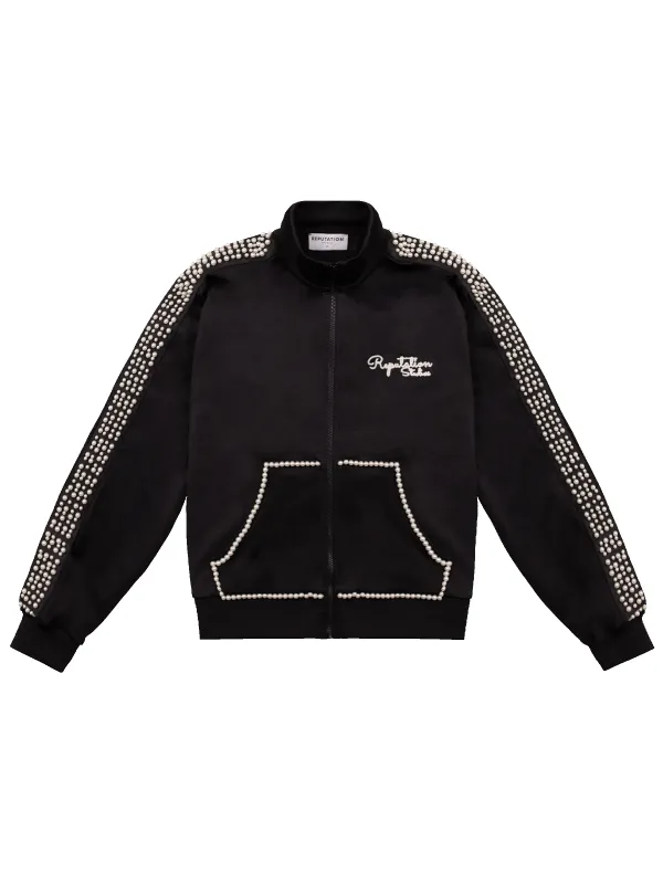 Pearl Tracksuit Jacket sold by reputation studios