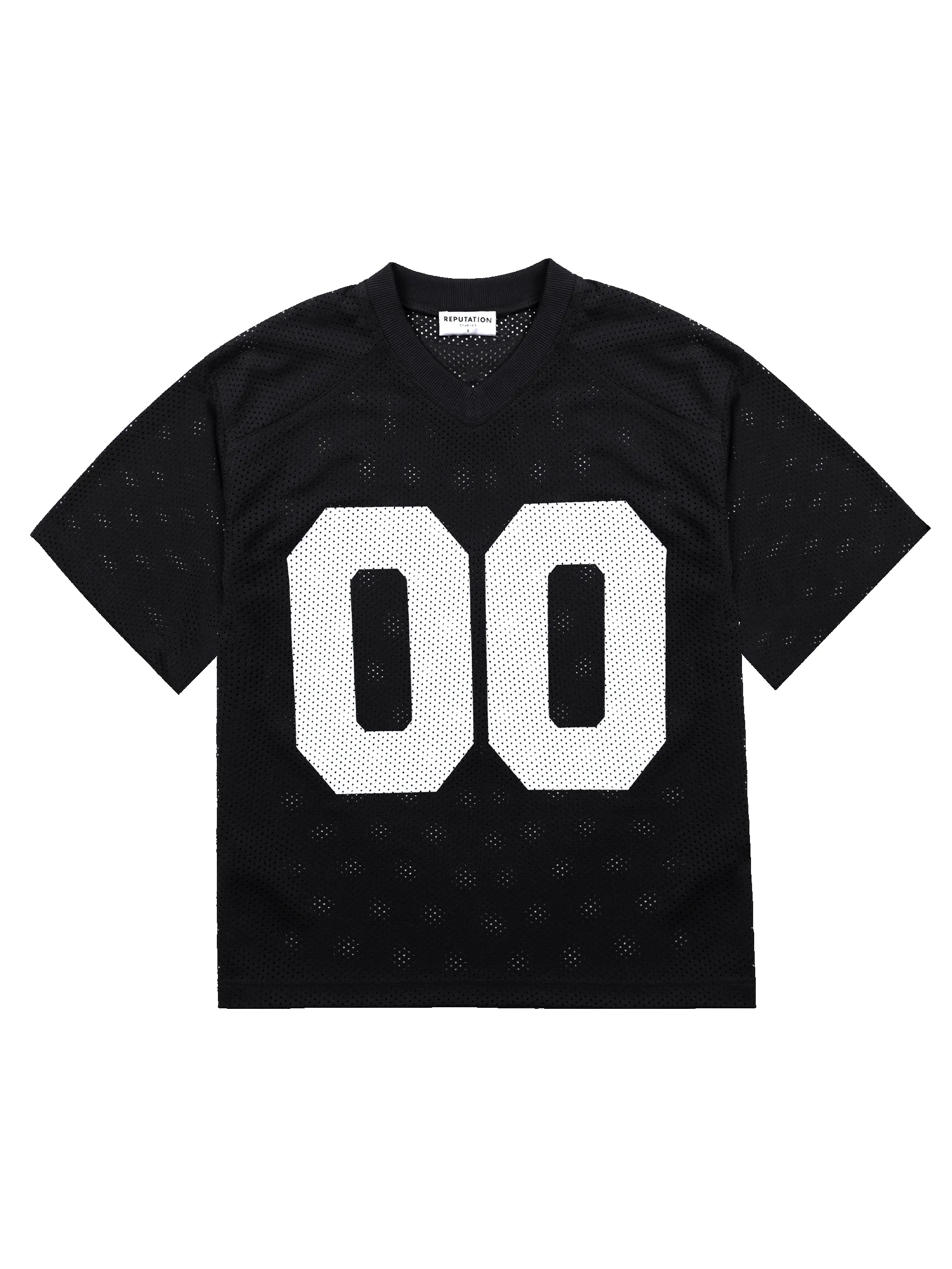 Mesh Jersey - Black sold by reputation studios
