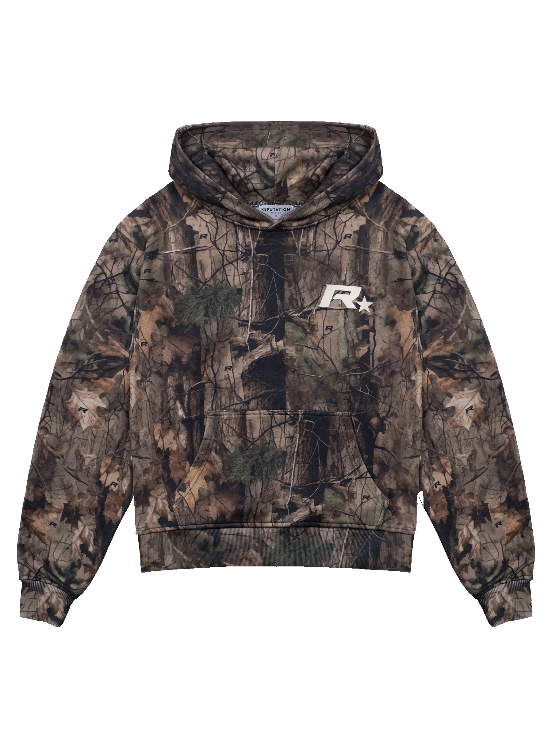 Forest Camo Hoodie sold by reputation studios