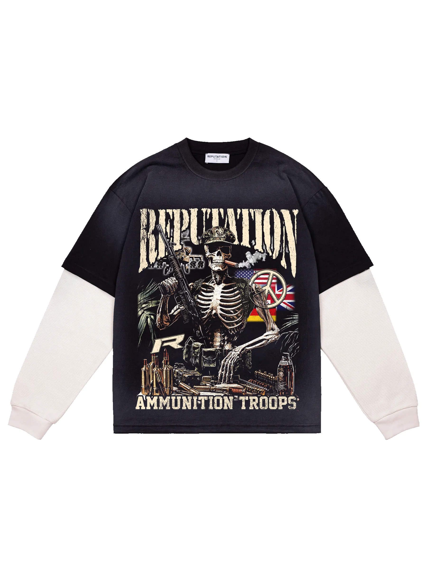 Dead Ops Double Layered Tee sold by reputation studios