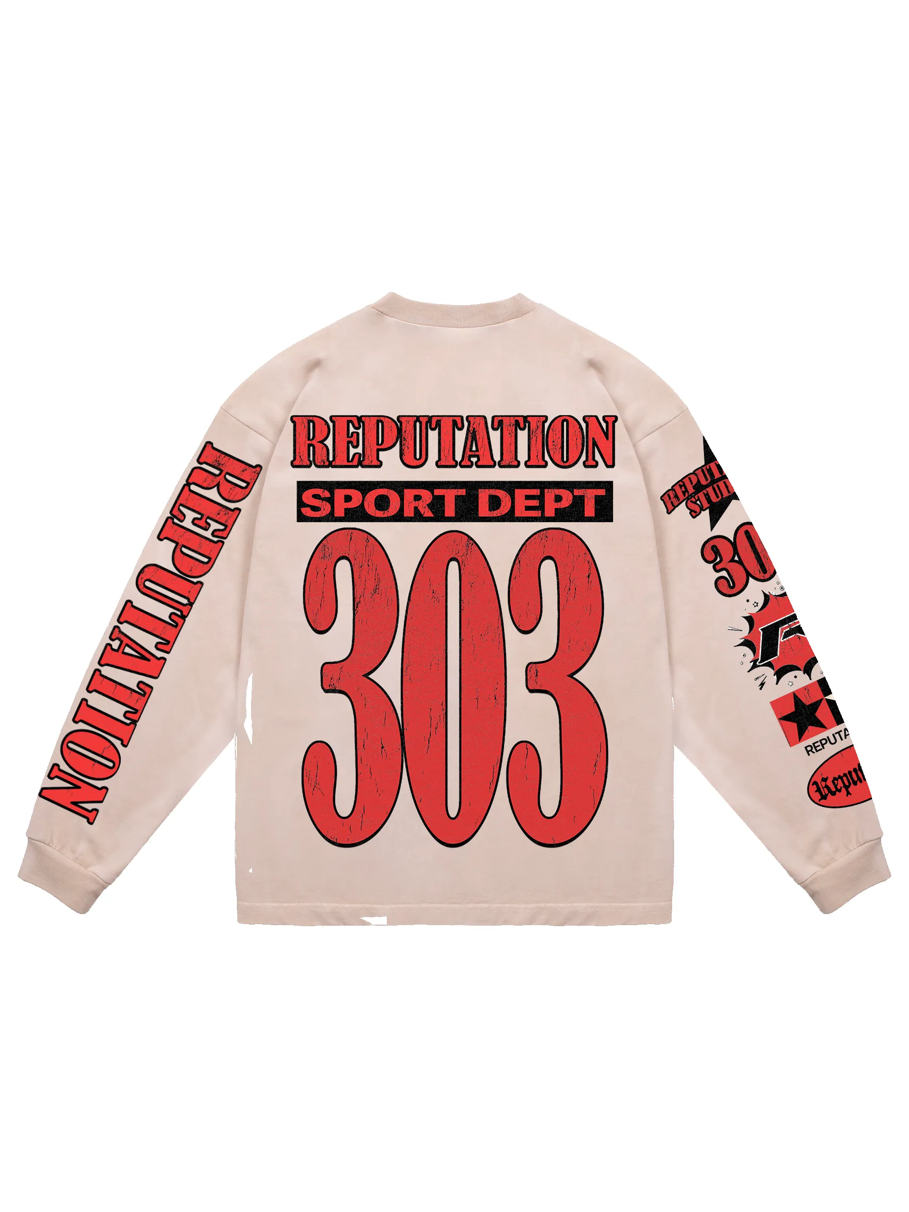 Ghost Rider Long Sleeve Tee sold by reputation studios product image thumbnail 2