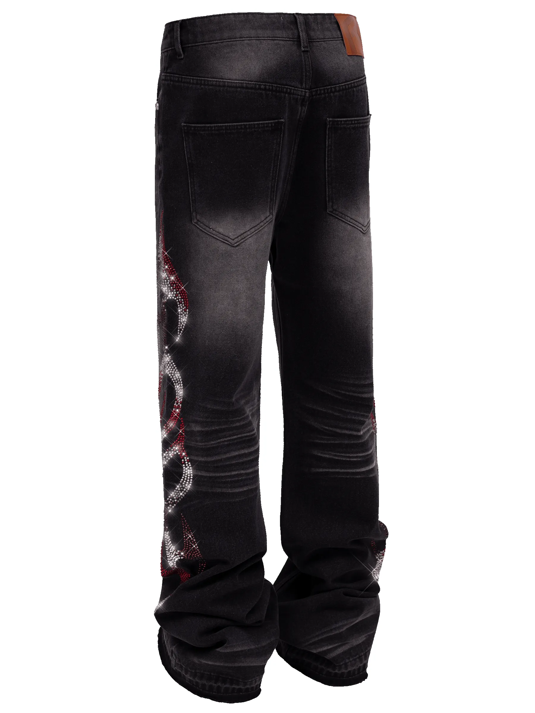 Viper Flames Denim - Black sold by reputation studios product image thumbnail 3