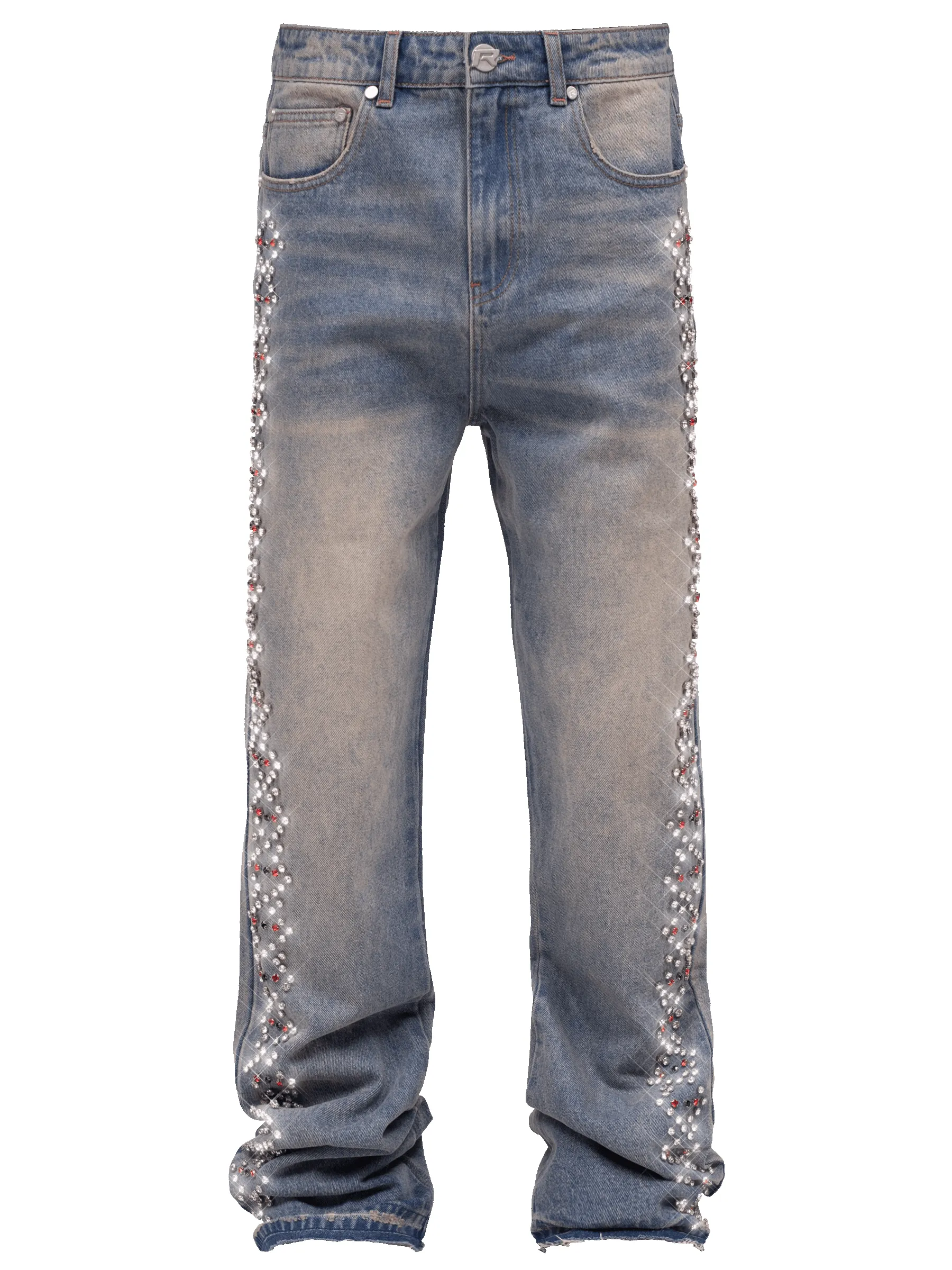 Prism Chain Denim - Cream Wash sold by reputation studios product image thumbnail 2