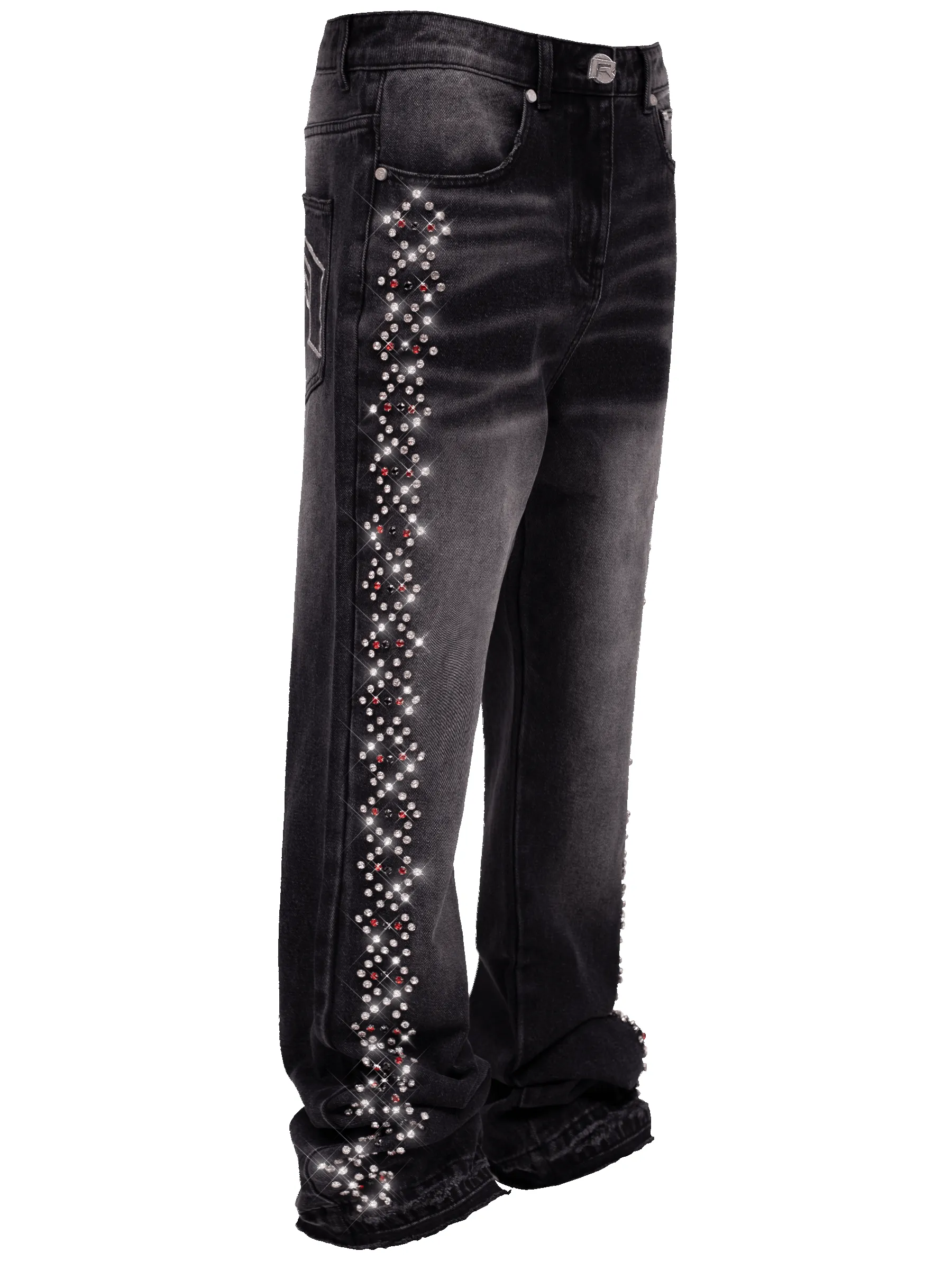 Prism Chain Denim - Black sold by reputation studios
