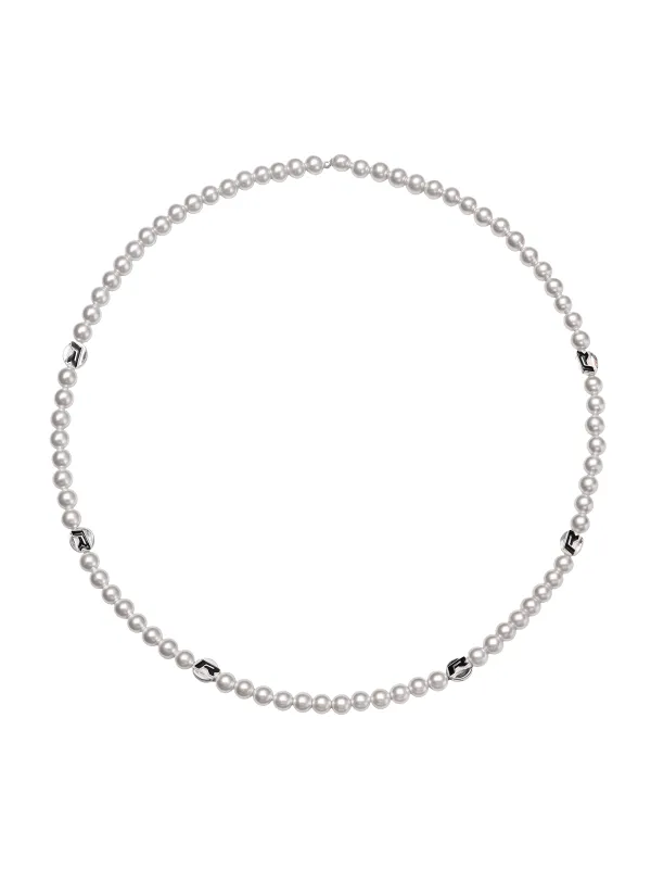 Reputation Pearl Necklace made by reputation studios