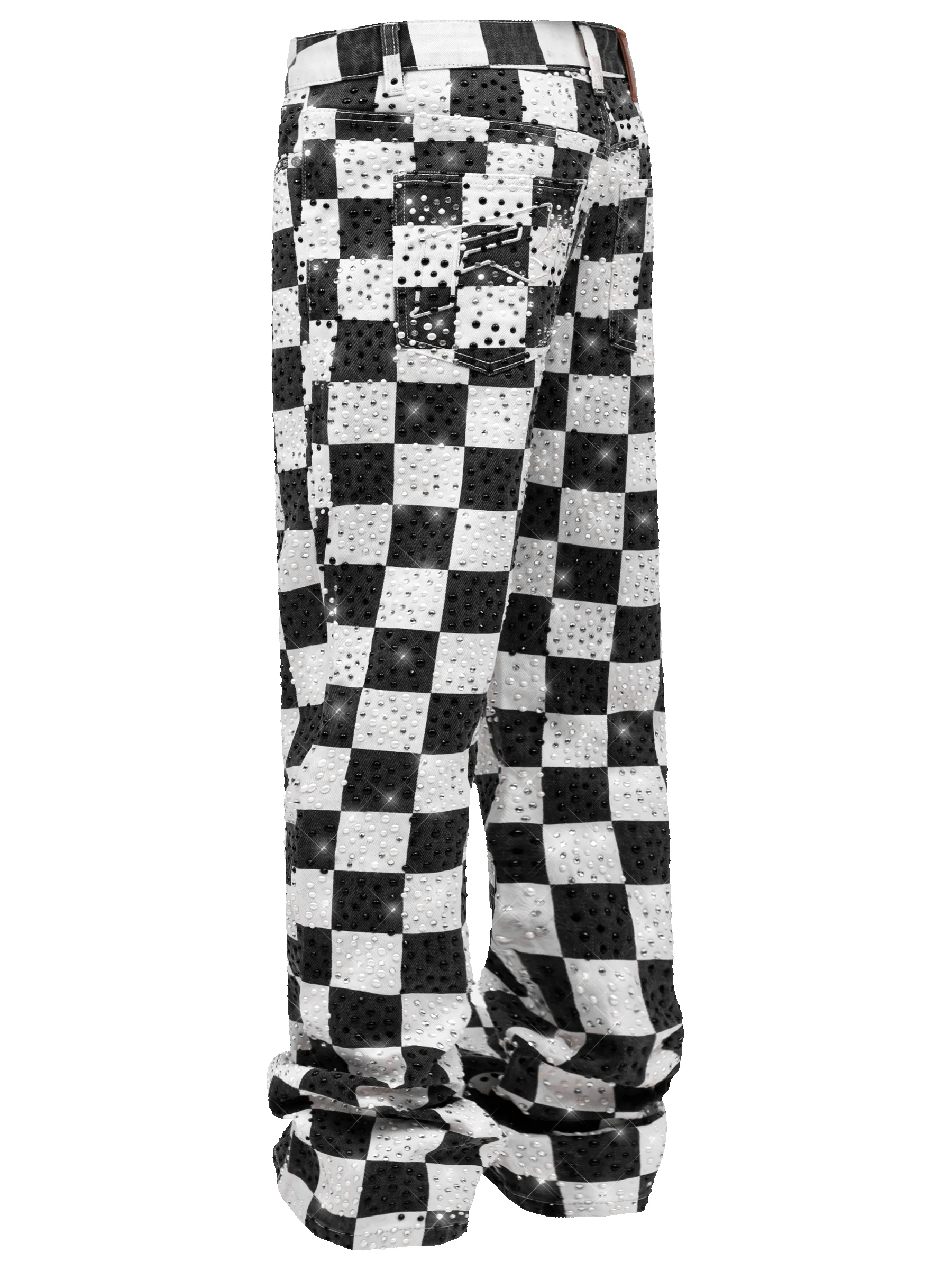Diamond Checkered Denim sold by reputation studios product image thumbnail 5