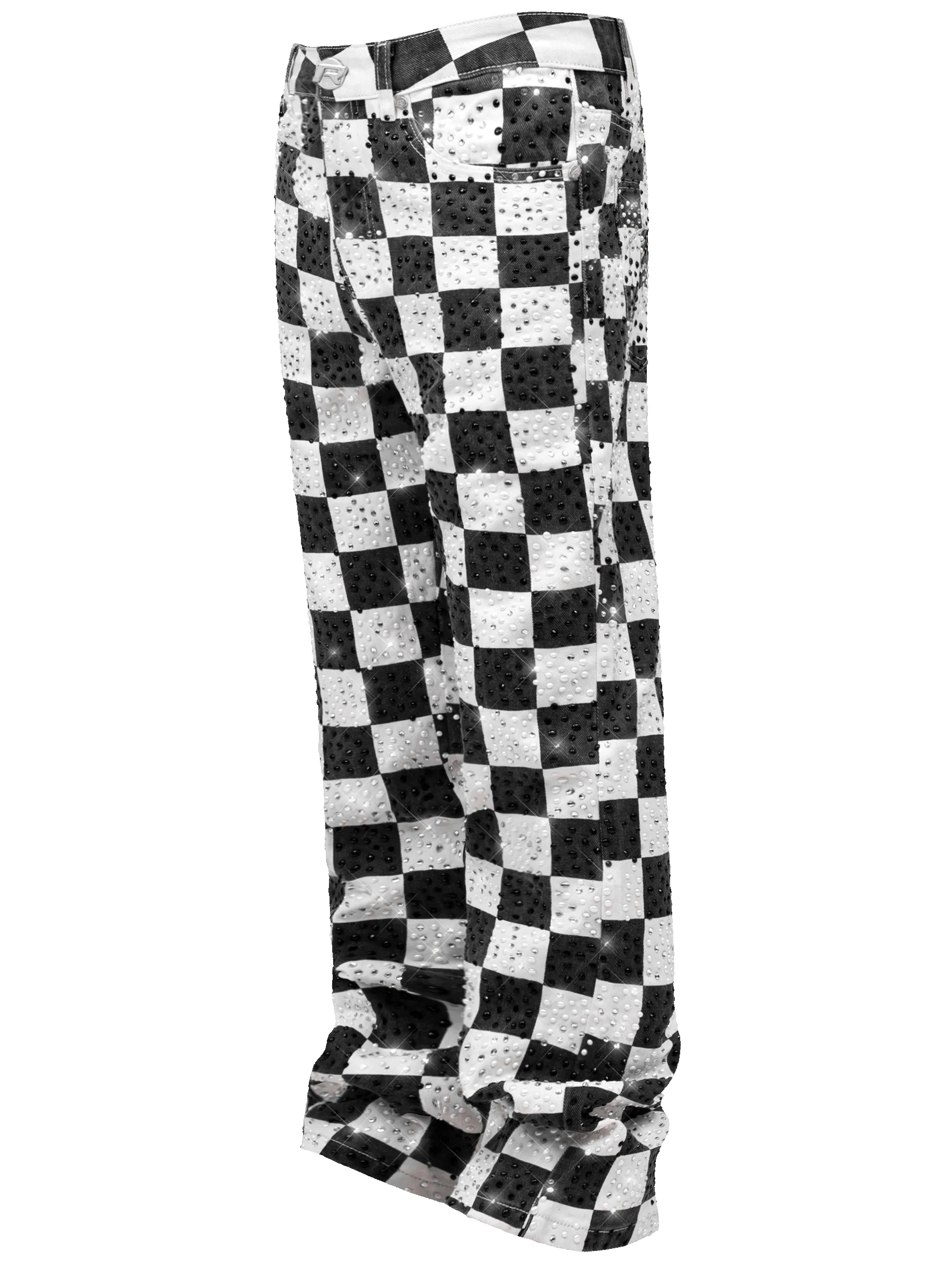 Diamond Checkered Denim sold by reputation studios product image thumbnail 3